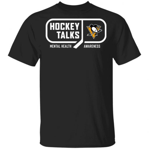 Hockey Talks Mental Health Awareness Pittsburgh Shirt