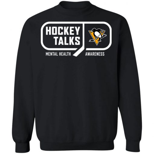 Hockey Talks Mental Health Awareness Pittsburgh Shirt