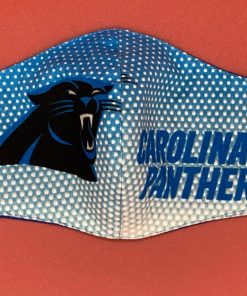 Carolina Panthers Face Mask Washable, Reusable