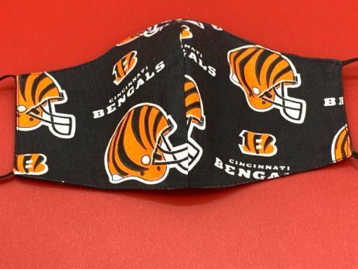 Cincinnati Bengals Face Mask Washable, Reusable