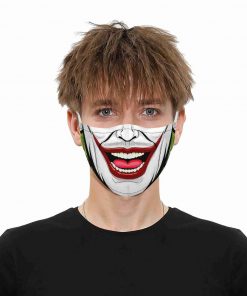 Comic JOKER Face Mask Washable & Reusable