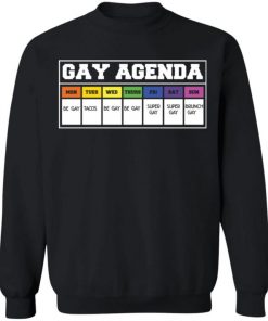 Gay Agenda Be Gay Tacos Brunch Gay Shirt, Long Sleeve, Sweatshirt, Tank Top, Hoodie