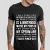 I Am A Gamer Dad My Penis Is A Cartridge T-Shirt