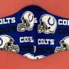 Indianapolis Colts Face Mask Washable, Reusable