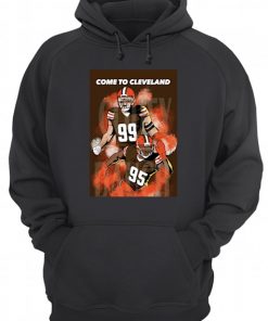 JJWatt Myles Garrett Come To Cleveland Browns T-Shirt