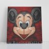 Mickey Mouse Inspire Louis Vuitton Poster Canvas
