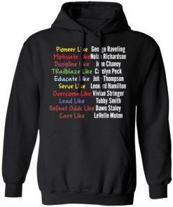 Pioneer Like George Raveling Motivate Like Nolan Richardson Shirt, Long Sleeve, Sweatshirt, Tank Top, Hoodie