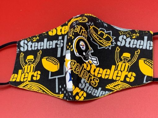 Pittsburgh Steelers Face Mask Washable, Reusable