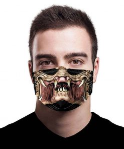 Predator Face Mask Cover Washable Reusable