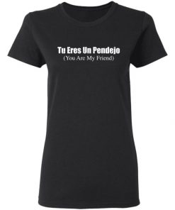 Tu Eres Un Pendejo You My Friend Shirt