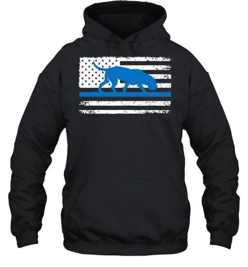 American Flag Bloodhound K9 Police Thin Blue Shirt, Long Sleeve, Sweatshirt, Tank Top, Hoodie