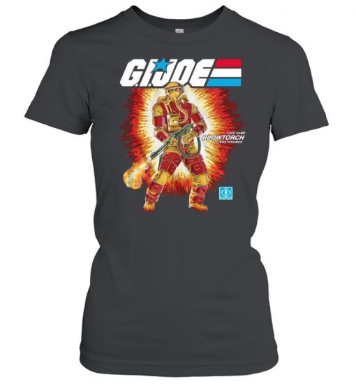 Gi Joe Code Name Blowtorch Flame Thrower Shirt, Long Sleeve, Sweatshirt, Tank Top, Hoodie