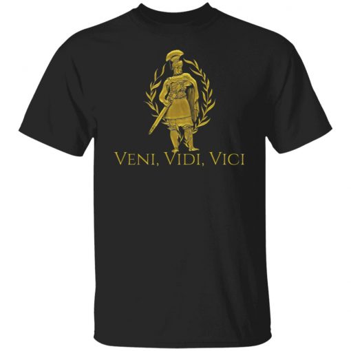 Julius Caesar Ancient Rome Veni Vidi Vici shirt