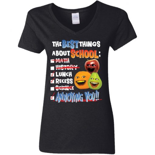 The best things about school math history lunch recess science annoying you shirt