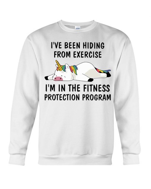 Unicorns I've Been Hiding From Exercise T-Shirt