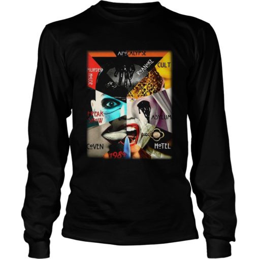 American Horror Story all season shirt, Long Sleeve, Hoodie