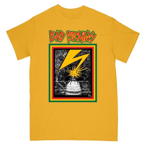 BAD BRAINS CAPITOL GOLD T-SHIRT