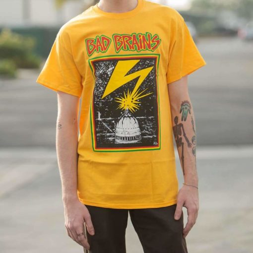 BAD BRAINS CAPITOL GOLD T-SHIRT