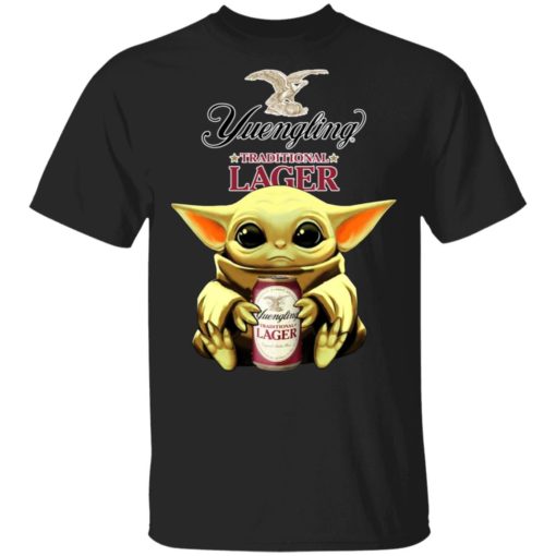 Baby Yoda Hug Yuengling Lager Beer Shirt, long Sleeve, hoodie