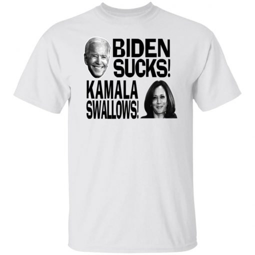 Biden Suck Kamala Swallows Shirt, long Sleeve, hoodie