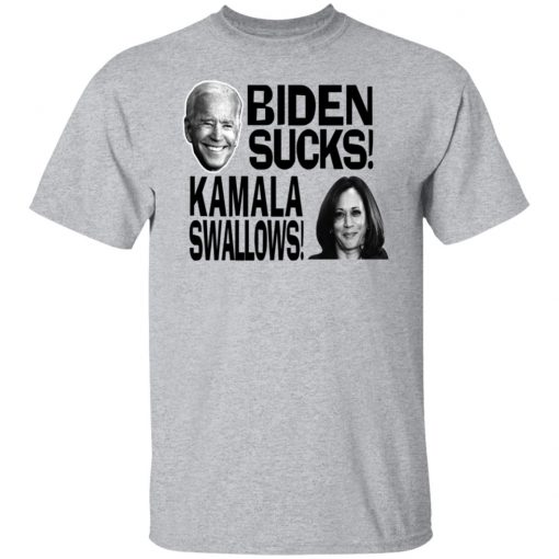 Biden Suck Kamala Swallows Shirt, long Sleeve, hoodie