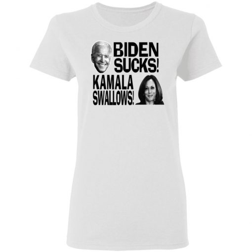 Biden Suck Kamala Swallows Shirt, long Sleeve, hoodie