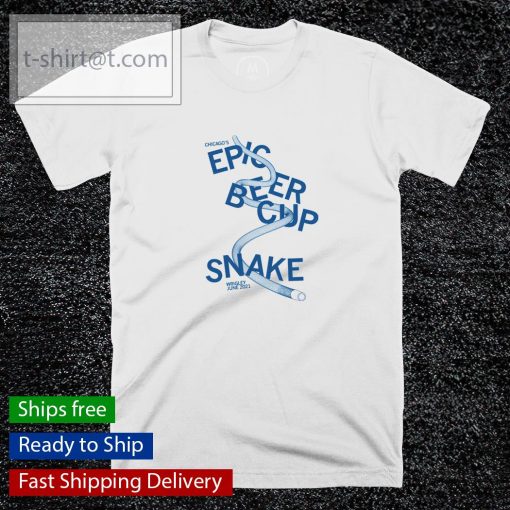 Chicago’s Epic Beer Cup Snake shirt, long Sleeve, hoodie