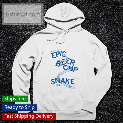 Chicago’s Epic Beer Cup Snake shirt, long Sleeve, hoodie