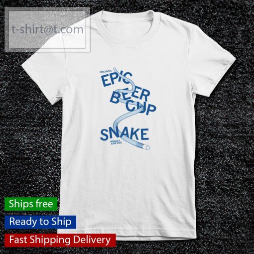 Chicago’s Epic Beer Cup Snake shirt, long Sleeve, hoodie