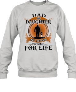 Dad And Daughter Best Partners In Crime For Life Retro shirt