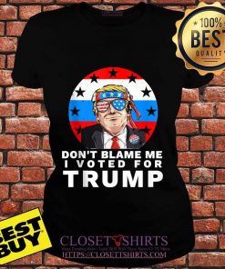 Don’t Blame Me I Voted For Trump Ribbon Sunglasses American Flag Election Shirt, long Sleeve, hoodie