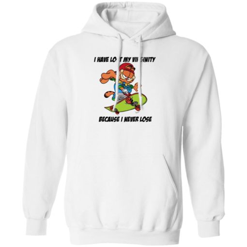 Garfield I Have Lost My Virginity Because I Never Lose Shirt, Long Sleeve, Hoodie