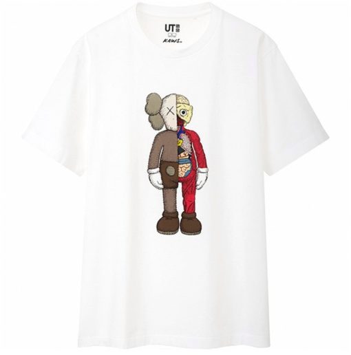 KAWS x Uniqlote white T-shirt, long Sleeve, hoodie