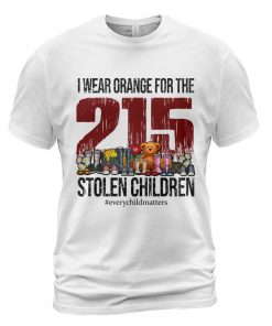 i wear orange for the 215 stolen childrend