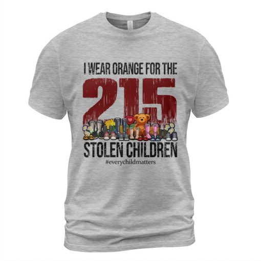 i wear orange for the 215 stolen childrend