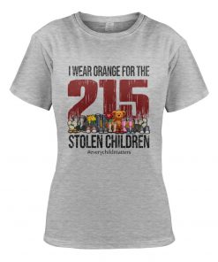 i wear orange for the 215 stolen childrend