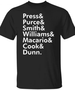 Press And Purce And Smith And Williams Shirt, long Sleeve, hoodie