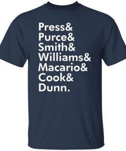 Press And Purce And Smith And Williams Shirt, long Sleeve, hoodie