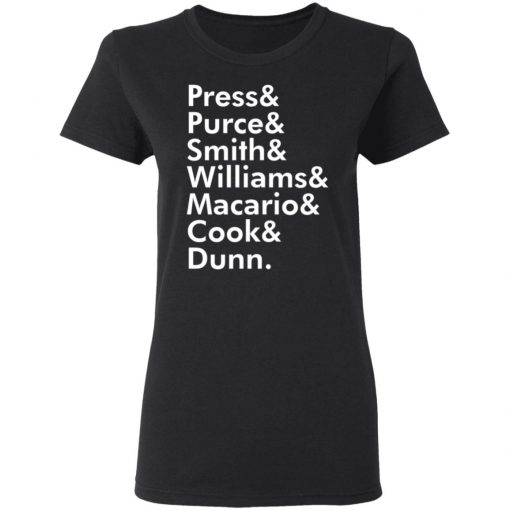 Press And Purce And Smith And Williams Shirt, long Sleeve, hoodie