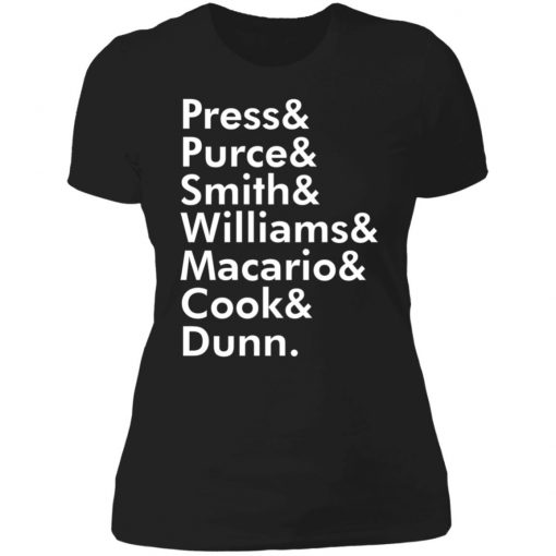 Press And Purce And Smith And Williams Shirt, long Sleeve, hoodie