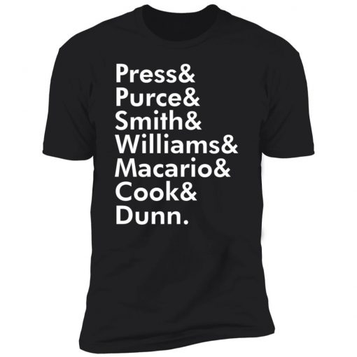 Press And Purce And Smith And Williams Shirt, long Sleeve, hoodie