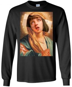 Pulp Fiction Virgin Mary Mia Wallace shirt