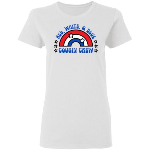 Red White And Blue Cousin Crew 4th Of July Shirt, long Sleeve, hoodie