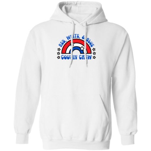 Red White And Blue Cousin Crew 4th Of July Shirt, long Sleeve, hoodie