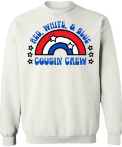 Red White And Blue Cousin Crew 4th Of July Shirt, long Sleeve, hoodie