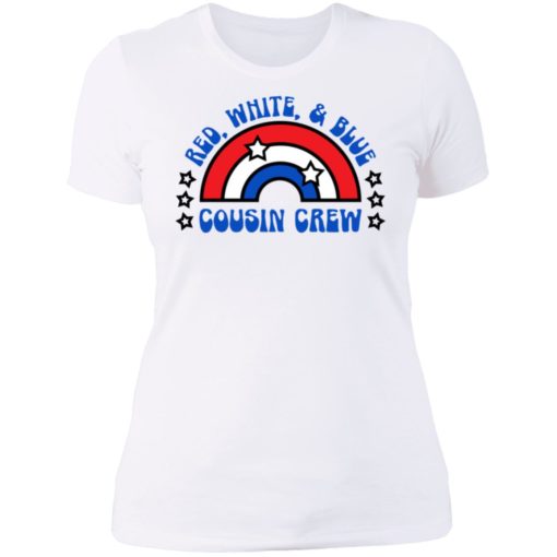 Red White And Blue Cousin Crew 4th Of July Shirt, long Sleeve, hoodie