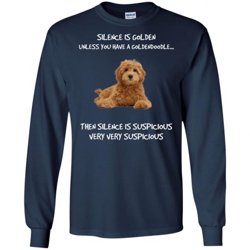 Silence is golden unless you have a Goldendoodle