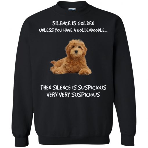 Silence is golden unless you have a Goldendoodle