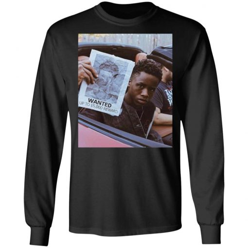 Tay K Wanted T-shirt, long Sleeve, hoodie