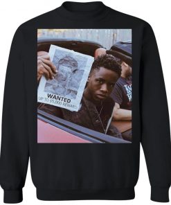 Tay K Wanted T-shirt, long Sleeve, hoodie